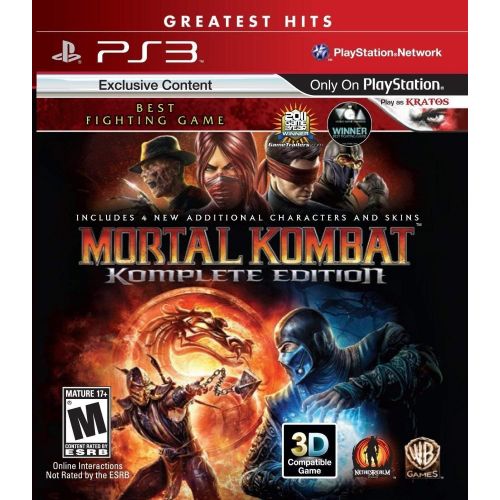  [아마존베스트]WB Games Mortal Kombat: Komplete Edition - Playstation 3