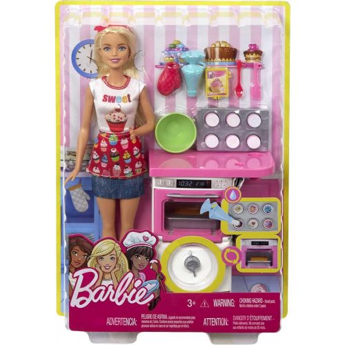 바비 Barbie Bakery Chef Doll and Playset [Amazon Exclusive]