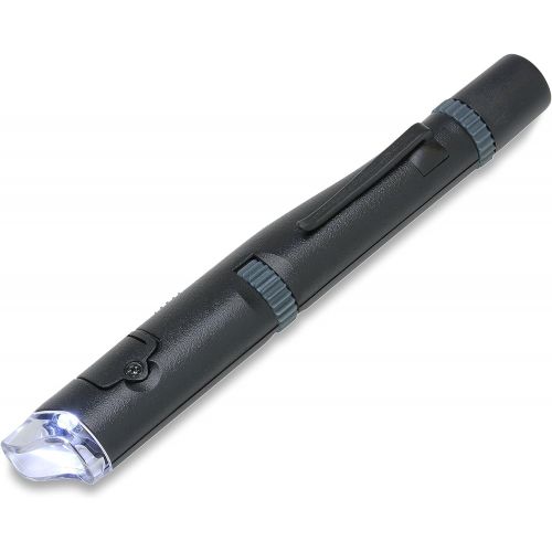  [아마존베스트]Carson MicroPen LED Lighted 24x-53x Magnification Microscope Pen (MP-300)