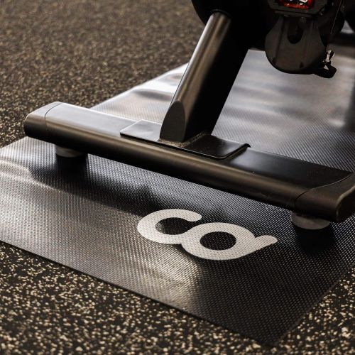  [아마존베스트]CyclingDeal Exercise Fitness Mat - 36 x 72 (High Density) - For Treadmill, Peloton Stationary Bike, Elliptical, Gym Equipment - Use On Hardwood Floors and Carpet Protection 3x6