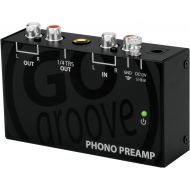 GOgroove Mini Phono Turntable Preamp Preamplifier with 12 Volt DC Adapter , RCA Input for Vinyl Record Player - Compatible With Audio Technica , Crosley , Jensen , Pioneer , 1byone