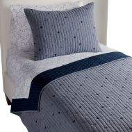 Ethan Allen | Disney Mickey Mouse How Cool Quilted Sham, Midnight (Navy), Standard