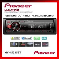 Pioneer Single Din Built-In Bluetooth, MIXTRAX, USB, Auxiliary, Pandora, Spotify, iPhone, Android and Smart Sync App Compatibility Car Digital Media Receiver / Includes Alphasonik
