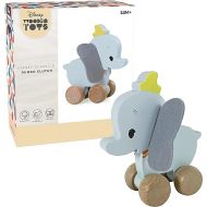 Just Play Disney Wooden Toys 6.5-inch Dumbo Clutch Toy, Features Dumbo's Classic Look, Elephant, Kids Toys for Ages 18 Month