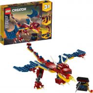 LEGO Creator 3in1 Fire Dragon 31102 Building Kit, Cool Buildable Toy for Kids, New 2020 (234 Pieces)