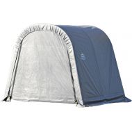 ShelterLogic 77819 Grey 10x8x10 Round Style Shelter