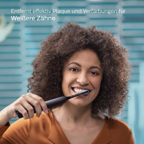 필립스 Philips Sonicare DiamondClean 9000 Electric Toothbrush HX9911/09, Sonic Toothbrush with 4 Cleaning Programmes, 3 Intensities, Pressure Control, Charging Glass and USB Travel Case,