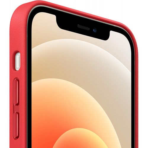 애플 [아마존베스트]Apple Leather Case with MagSafe (for iPhone 12, 12 Pro) - (PRODUCT)RED