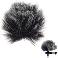 Furry Windscreen - Lavalier Microphone Windscreen - Furry Wind Muff - Lapel Microhpone Windscreen - Furry Mic Cover - Lavalier Windscreen for Outdoor Use - Lavalier Microphone Wind Muff - Wind Muff
