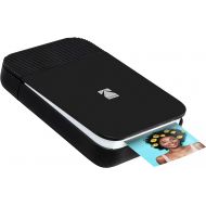 KODAK Smile Instant Digital Bluetooth Printer for iPhone & Android ? Edit, Print & Share 2x3 Zink Photos w/ Smile App (Black/ White)