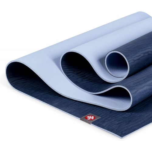만두카 Manduka eKO Yoga Mat  Premium 5mm Thick Mat, Eco Friendly and Made from Natural Tree Rubber. Ultimate Catch Grip for Superior Traction, Dense Cushioning for Support and Stability
