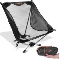 TREKOLOGY YIZI LITE Ultralight Camping Chair, Camping Chairs for Adults, Kids, Low Camping Chairs, Hiking Backpacking Chairs Lightweight Camping Chair Camp Chair, Backpack Portable