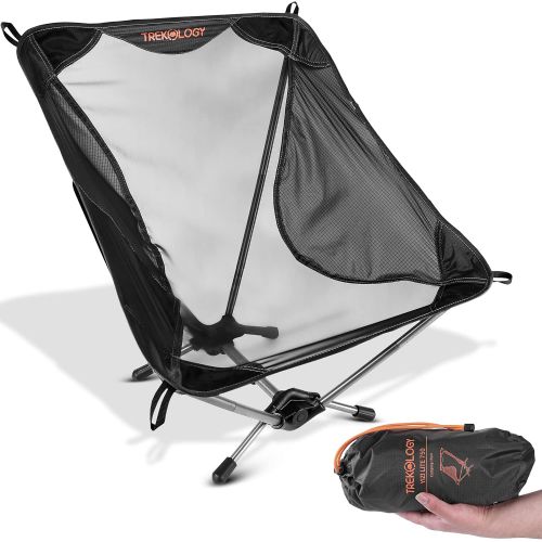 트렉 TREKOLOGY Ultralight Camping Chair, YIZI LITE 750 Camping Chairs for Adults, Kids Camping Chair, Low Camping Chairs, Hiking Backpacking Chairs Lightweight Camping Chair Camp Chair, Backpack