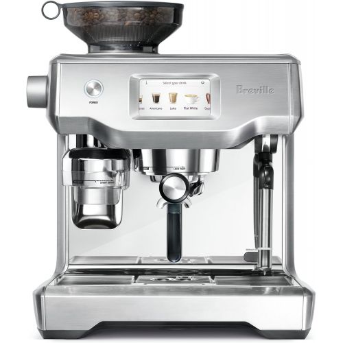 브레빌 Breville BES990BSS Oracle Touch Fully Automatic Espresso Machine, Brushed Stainless Steel