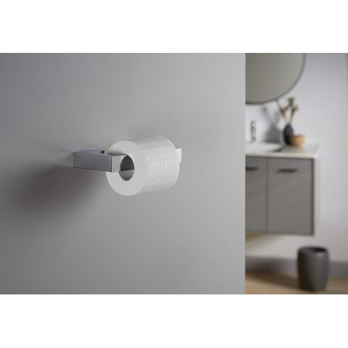  Kohler K-26571-CP Minimal Toilet Paper Holder, Polished Chrome