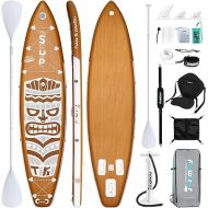 FunWater Stand up Paddle Board 3 Year Warranty Inflatable Paddle Board Family-Friendly with Premium Full Set of ISUP Accessories
