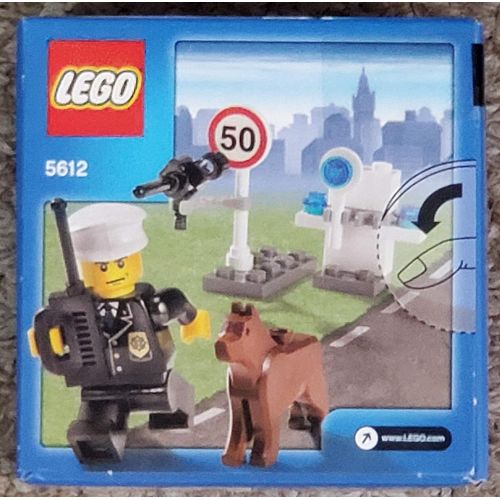  Lego City Set #5612 Exclusive Mini Figure Police Officer