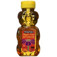Honey Tree HoneyTrees Honey Flavored Syrup, Sugar Free, 12-Ounce Plastic Bears (Pack of 12)