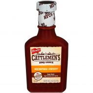 Cattlemens Memphis Sweet BBQ Sauce, 18 Ounce (Pack of 12)