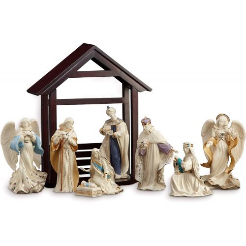레녹스 Lenox First Blessing Nativity 10-Piece Set, 19.55 LB, Multi