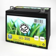 AJC Battery Compatible with John Deere X300 U1 Lawn Mower and Tractor Battery