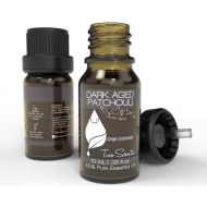 Two Scents Dark Aged Patchouli Essential Oil - 100% Pure & Natural Premium Therapeutic Grade Oil - Use for Nebulizer, Ultrasonic Diffuser, Skin, Perfume, Lip Balm, Fragrance, Moist