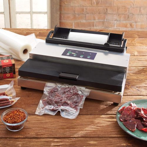  LEM Products 1253 MaxVac 500 Vacuum Sealer with Bag Holder & Cutter