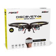 Force1 UDI U818A Wifi FPV Drone with HD Camera - VR Drone Quadcopter with Altitude Hold & Live Real Time Video - VR Headset & Power Bank Included (Renewed)