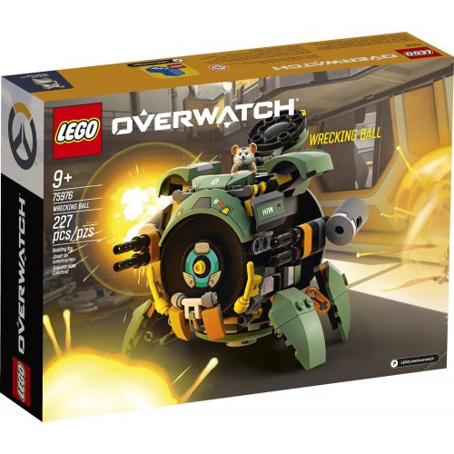  LEGO Overwatch Wrecking Ball 75976 Building Kit, Overwatch Toy for Girls and Boys Aged 9+ (227 Pieces)