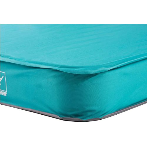  Lightspeed Outdoors XL Super Plush FlexForm Premium Self-Inflating Insulated Sleep and Camp Foam Pad Extra Thick Sleep Mat (Eco - 3D Deluxe - Parasailing)