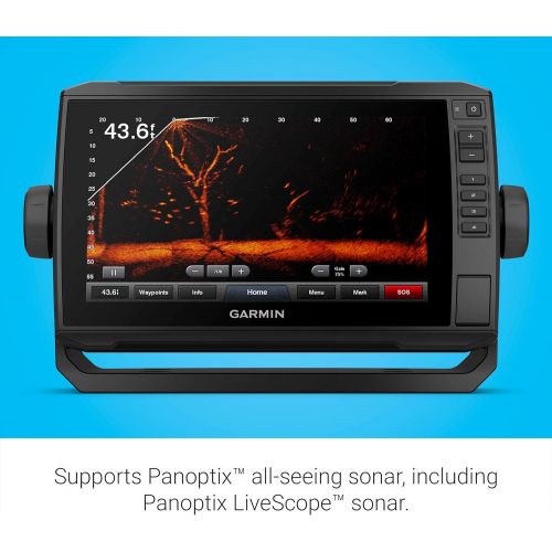가민 Garmin ECHOMAP UHD 93sv, 9 Keyed-Assist Touchscreen Chartplotter with U.S. LakeVu? g3 and GT54UHD-TM transducer