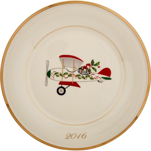 레녹스 Lenox 2016 Annual Holiday Accent Plate, Ivory