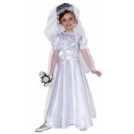 Forum Novelties Little Bride Wedding Belle Child Costume Dress and Veil, Toddler