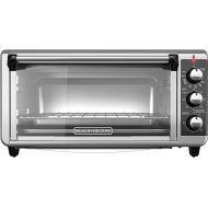 BLACK+DECKER 8-Slice Extra Wide Convection Toaster Oven, TO3250XSB, Fits 9