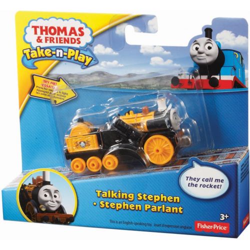  Fisher-Price Thomas & Friends Take-n-Play, Talking Stephen Train