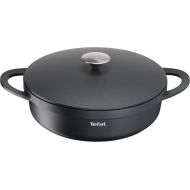Tefal Trattoria Serving pan with cast lid, 28cm, Black