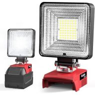 Ecarke Led Work Light Job site Lighting for Milwaukee 18v Battery,m18 Work Light with Low Voltage Protection,USB&Type-C Charging Port for car Repairing/Outdoor Camping/Hiking/Fishing/Emergency