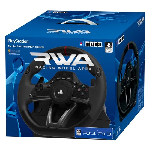  [아마존베스트]HORI Racing Wheel Apex for PlayStation 4/3, and PC