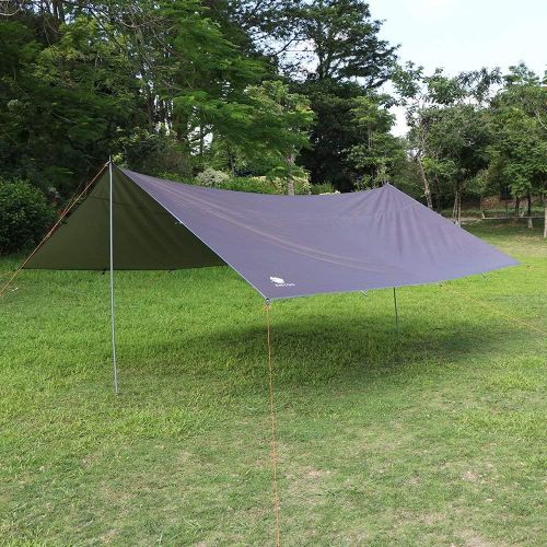  Anyoo Camping Tarp Shelter Lightweight Hammock Rain Fly Waterproof Durable Portable Compact for Fishing Beach Picnic