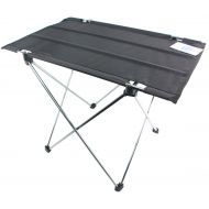 Trekology ASHVIEE Easy Table, Ultralight Camping Table, Portable Light Weight Folding for Outdoor Activities (BLACK)