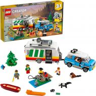 LEGO Creator 3in1 Caravan Family Holiday 31108 Vacation Toy Building Kit for Kids Who Love Creative Play and Camping Adventure Playsets with Cute Animal Figures, New 2020 (766 Piec