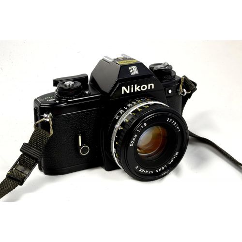  [아마존베스트]Nikon Em 35mm Film Camera SLR Body W/lens 50mm