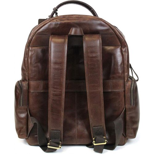 롤링스 Rawlings Leather Slugger Backpack - Brown