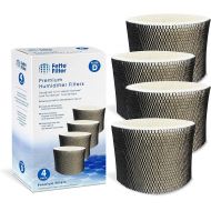 Fette Filter - Humidifier Filter Compatible with Holmes HWF75, HWF75CS, HWF75PDQ-U - Filter D. (Pack of 4)