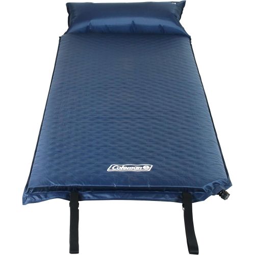 콜맨 Coleman Self-Inflating Camping Pad with Pillow , Blue