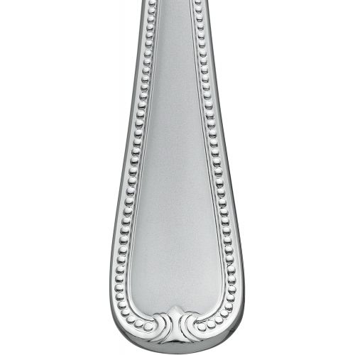 레녹스 Lenox Vintage Jewel Frosted 5-Piece Stainless Steel Flatware Place Setting, Service for 1, Silver -