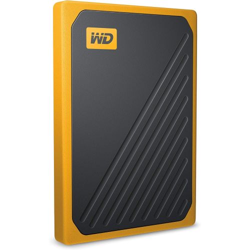  [아마존베스트]Western Digital WD 1TB My Passport Go SSD Amber Portable External Storage, USB 3.0 - WDBMCG0010BYT-WESN