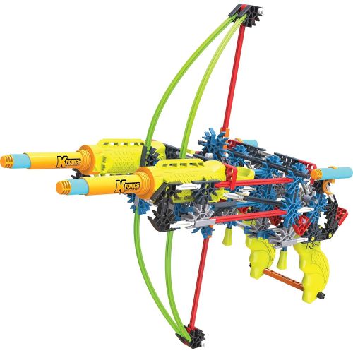 케이넥스 KNEX K’NEX K-FORCE Build and Blast  Dual Cross Building Set  368 Pieces  Ages 8+  Engineering Education Toy