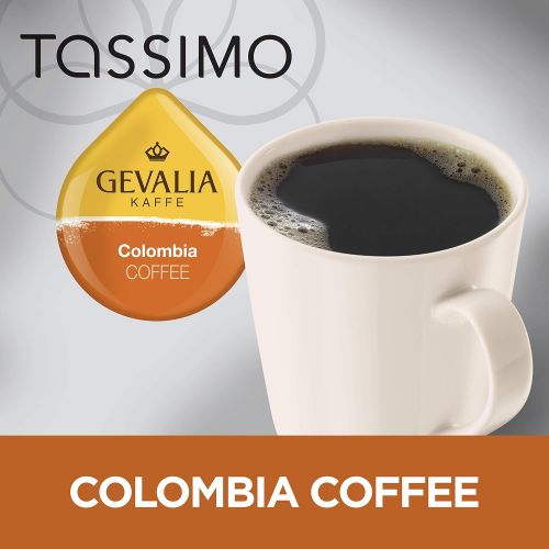  Tassimo Gevalia Colombia Medium Roast Coffee T-Discs for Tassimo Single Cup Home Brewing Systems (14 ct Pack)