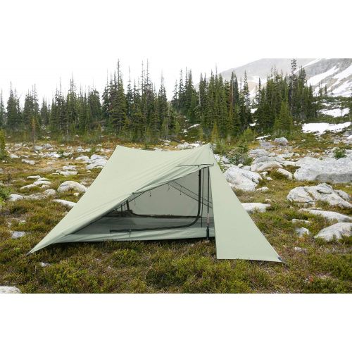  Drop + Dan Durston X-Mid Tent ? Ultralight, Double Walled, Backpacking and Thru Hiking Shelter, Simple Pitch, Fully Waterproof, Supported by Trekking Poles